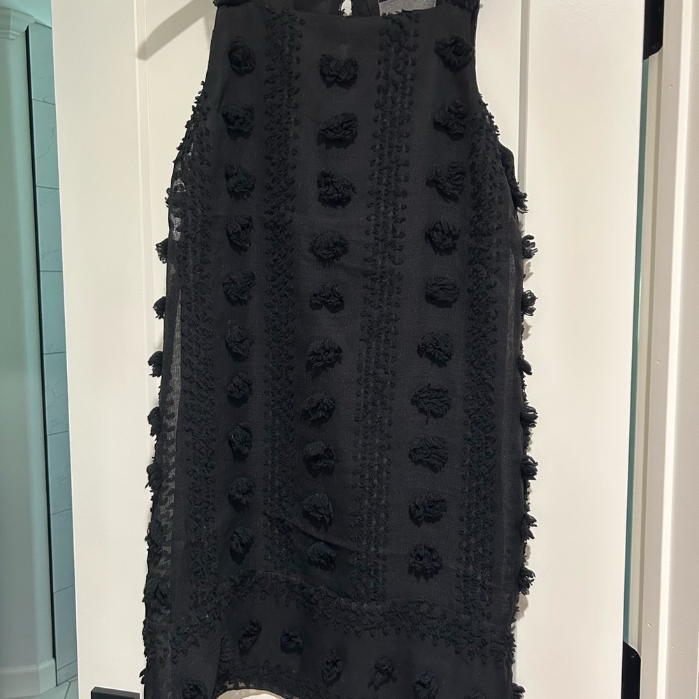 Elegant Black Sleeveless Dress